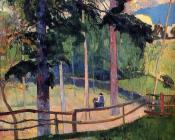 保罗 高更 : Nostalgic Promenade